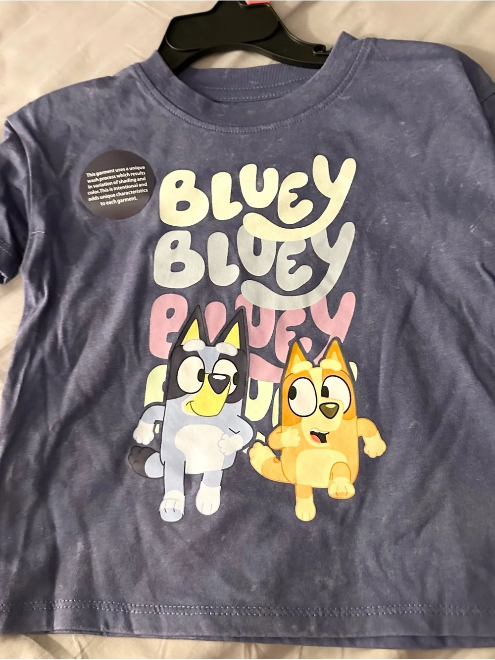 Bluey Graphic Kids T‑Shirt - Blue